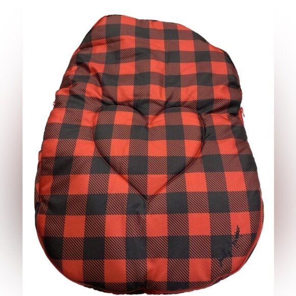 Jolly Jumper Stroller Cuddle Bag Buffalo Plaid Excellent Used Condition - Picture 2 of 7